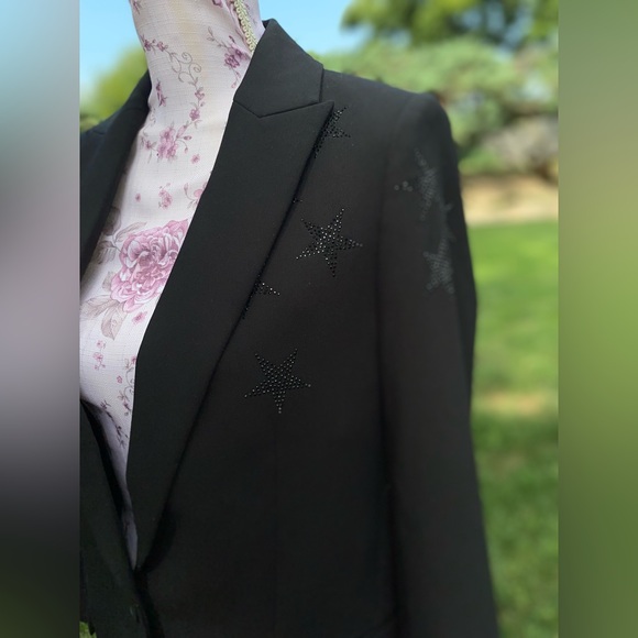 Zadig & Voltaire Viva Strass Star Blazer like new size 34/XS - Picture 15 of 16